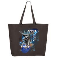 Skateboard Collage 25L Jumbo Tote