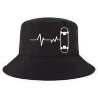Skateboard Heartbeat Pulse Cool Comfort Performance Bucket Hat