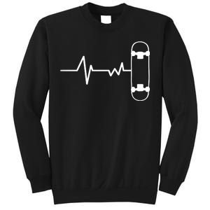 Skateboard Heartbeat Pulse Sweatshirt