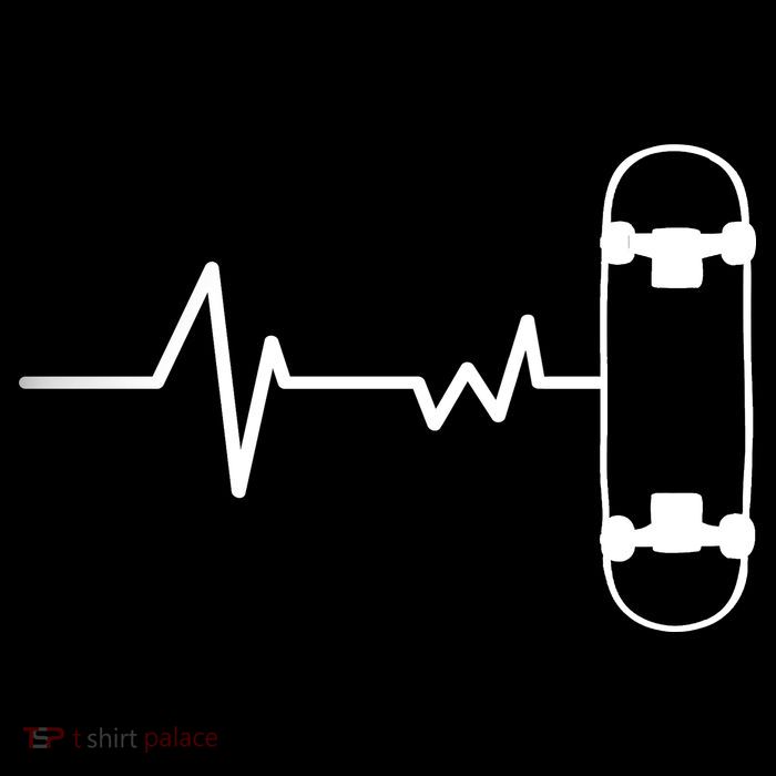 Skateboard Heartbeat Pulse Button