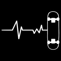 Skateboard Heartbeat Pulse Mesh Reversible Basketball Jersey Tank
