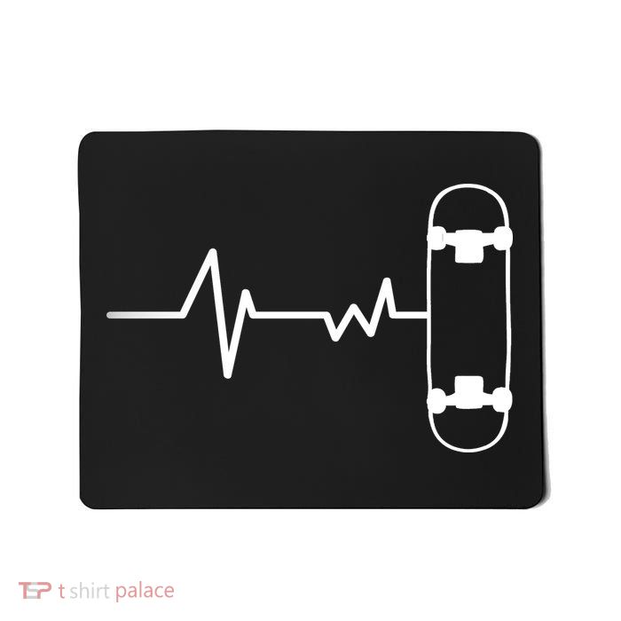 Skateboard Heartbeat Pulse Mousepad