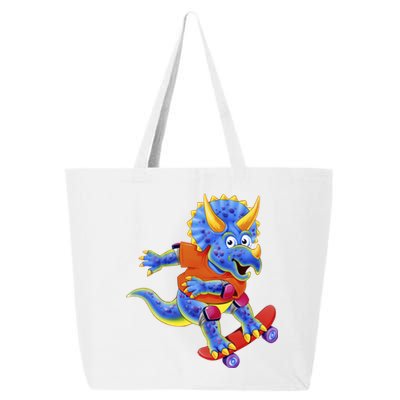 Skateboard Triceratops 25L Jumbo Tote