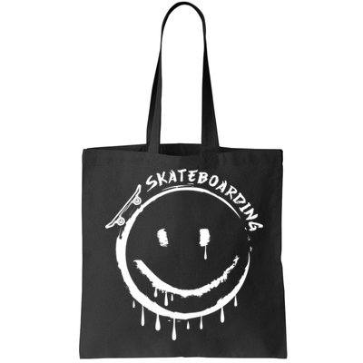 Skateboarding Graffiti Smile Face Bag