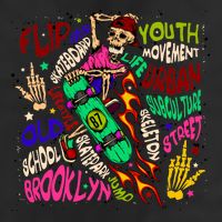 Skateboarding Skeleton Dude Cool Comfort Performance Bucket Hat