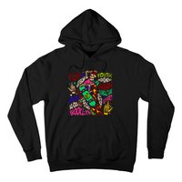 Skateboarding Skeleton Dude Hoodie