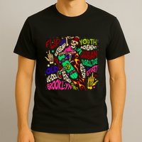Skateboarding Skeleton Dude T-Shirt