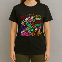 Skateboarding Skeleton Dude T-Shirt
