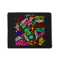 Skateboarding Skeleton Dude Mousepad