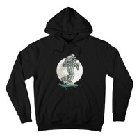 Skater Astronaut Moon Hoodie