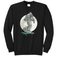 Skater Astronaut Moon Tall Sweatshirt