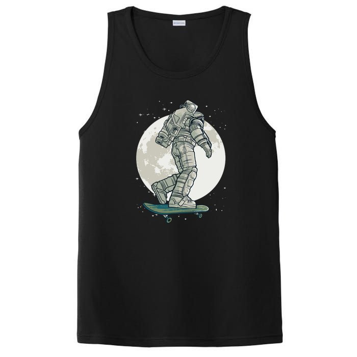 Skater Astronaut Moon PosiCharge Competitor Tank