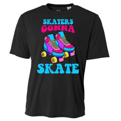 Skaters Gonna Skate Cooling Performance Crew T-Shirt