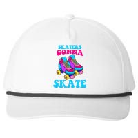 Skaters Gonna Skate Snapback Five-Panel Rope Hat