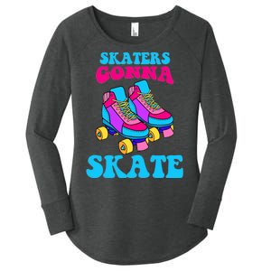 Skaters Gonna Skate Women's Perfect Tri Tunic Long Sleeve Shirt