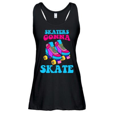 Skaters Gonna Skate Ladies Essential Flowy Tank