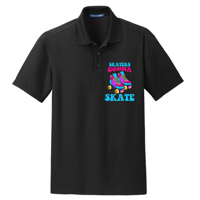 Skaters Gonna Skate Dry Zone Grid Polo