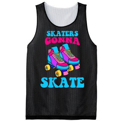 Skaters Gonna Skate Mesh Reversible Basketball Jersey Tank