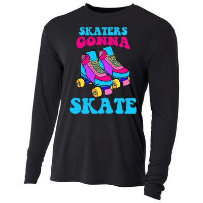 Skaters Gonna Skate Cooling Performance Long Sleeve Crew