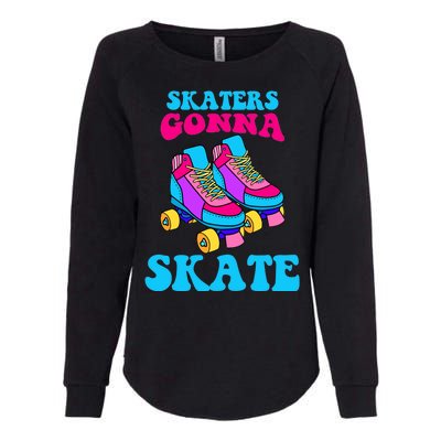 Skaters Gonna Skate Womens California Wash Sweatshirt