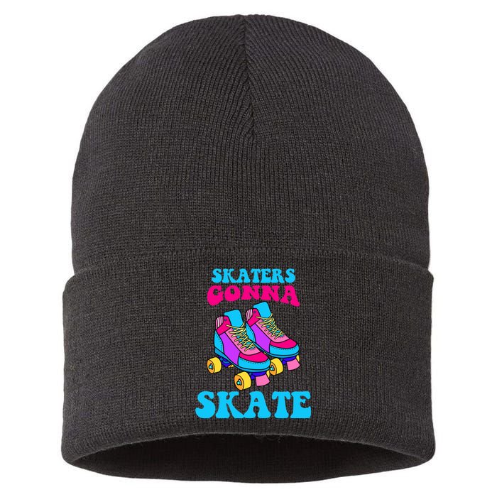 Skaters Gonna Skate Sustainable Knit Beanie