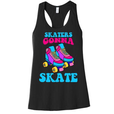 Skaters Gonna Skate Women's Racerback Tank