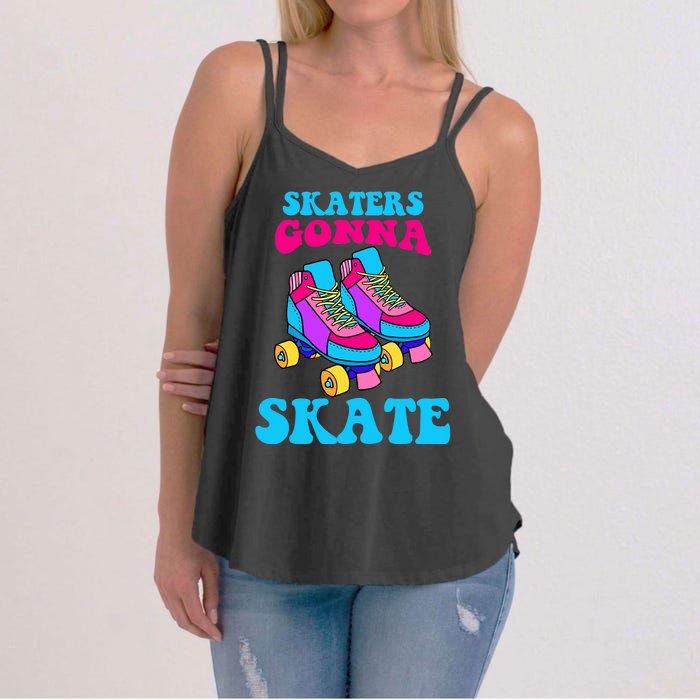 Skaters Gonna Skate Women's Strappy Tank