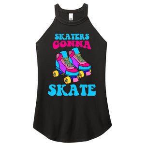 Skaters Gonna Skate Women's Perfect Tri Rocker Tank