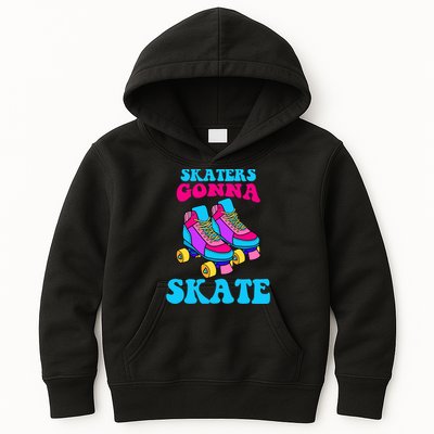 Skaters Gonna Skate Kids Hoodie