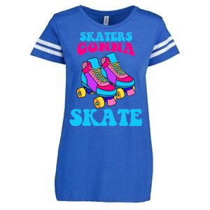 Skaters Gonna Skate Enza Ladies Jersey Football T-Shirt