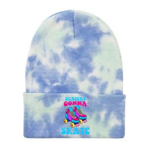 Skaters Gonna Skate Tie Dye 12in Knit Beanie