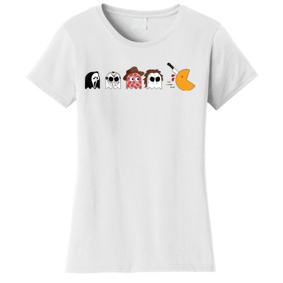 Serial Killer Boo Halloween Serial Killer Ghost Women's T-Shirt