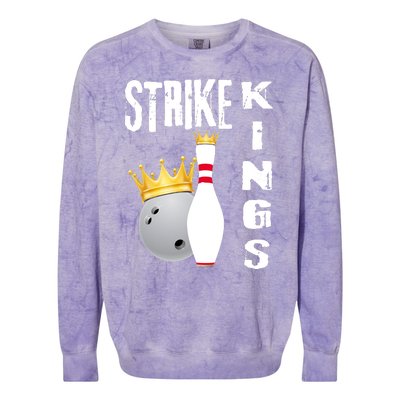 Strike Kings Bowling Logo Colorblast Crewneck Sweatshirt