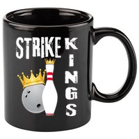 Strike Kings Bowling Logo 11oz C Handle Ceramic Mug