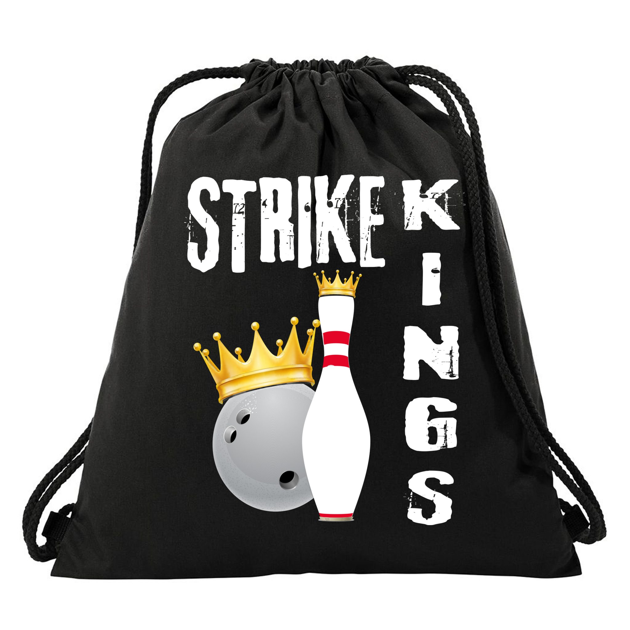 Strike Kings Bowling Logo Drawstring Bag