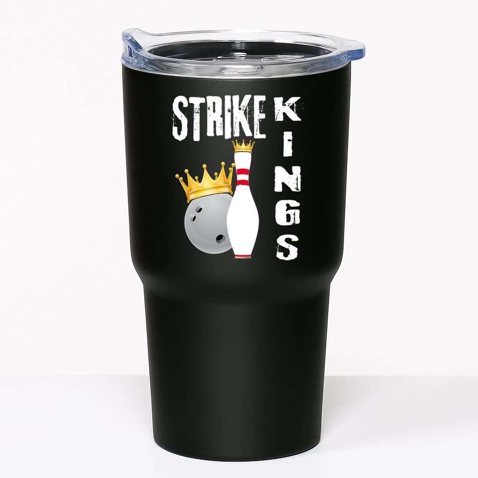 Strike Kings Bowling Logo Tumbler