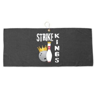 Strike Kings Bowling Logo Large Microfiber Waffle Golf Towel