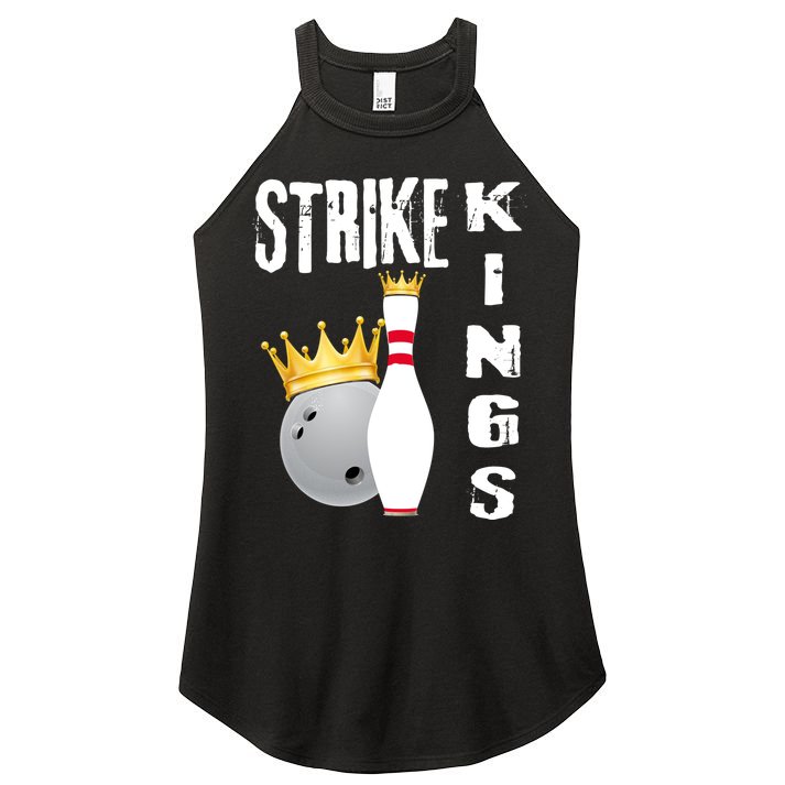 Strike Kings Bowling Logo Women's Perfect Tri Rocker Tank