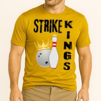 Strike Kings Bowling Logo Cooling Performance Crew T-Shirt