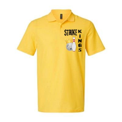 Strike Kings Bowling Logo Softstyle Adult Sport Polo