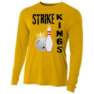 Strike Kings Bowling Logo Cooling Performance Long Sleeve Crew