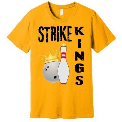 Strike Kings Bowling Logo Premium T-Shirt