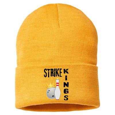 Strike Kings Bowling Logo Sustainable Knit Beanie