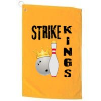 Strike Kings Bowling Logo Platinum Collection Golf Towel