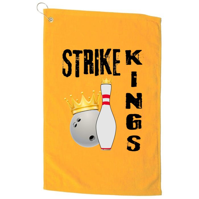 Strike Kings Bowling Logo Platinum Collection Golf Towel