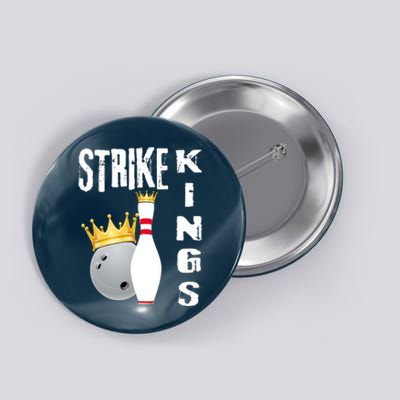 Strike Kings Bowling Logo Button