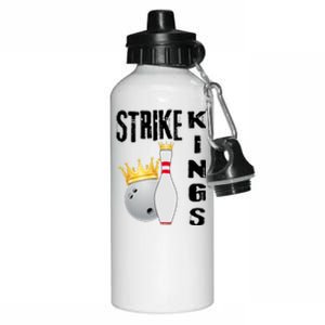 Strike Kings Bowling Logo Aluminum Water Bottle