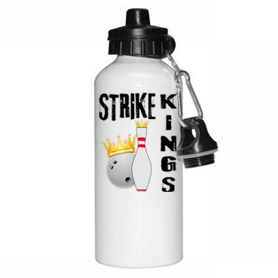 Strike Kings Bowling Logo Aluminum Water Bottle