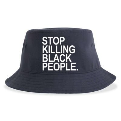 Stop Killing Black People Sustainable Bucket Hat