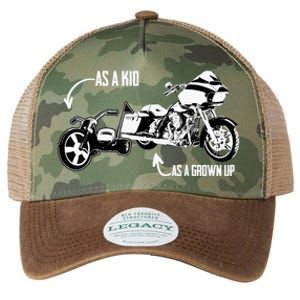 's Kid's Big Wheel Tricycle Road Glide Motorcycle Design Legacy Tie Dye Trucker Hat